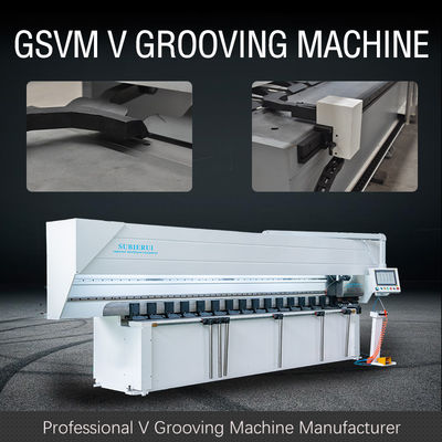 qualité  Vertical Metal Grooving Machine Cnc V Grooving Machine For Ornament 1250mm Usine