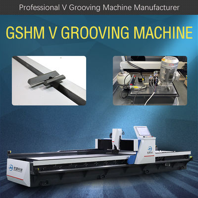 qualité  Hydraulic V Cutting Machine For Shower Room Frames High Speed V Grooving Machine Usine