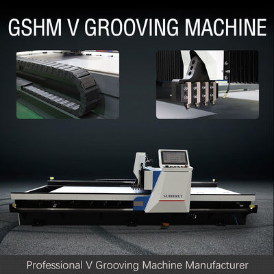 La machine 1560 de cannelure de la commande numérique par ordinateur V pour des appui verticaux d'affichage couvrent canneler l'industrie d'ornement de machine