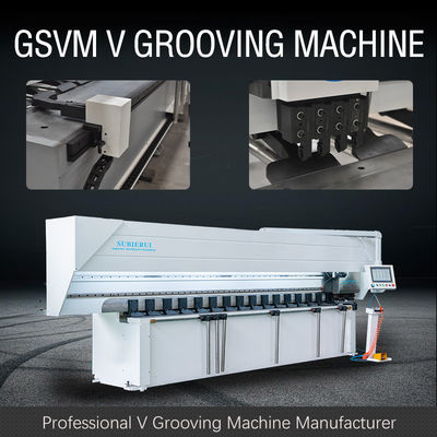 Machine de cannelure de la commande numérique par ordinateur V multiple à grande vitesse de taille de machine de coupeur de cannelure de V