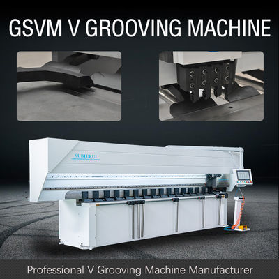 Machine de cannelure de la commande numérique par ordinateur V multiple à grande vitesse de taille de machine de coupeur de cannelure de V