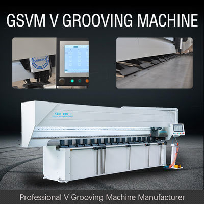 feuille de 4000mm cannelant la machine V automatique cannelant le mobilier métallique de machine