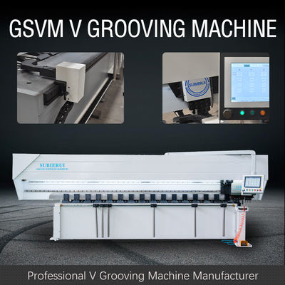 feuille de 4000mm cannelant la machine V automatique cannelant le mobilier métallique de machine