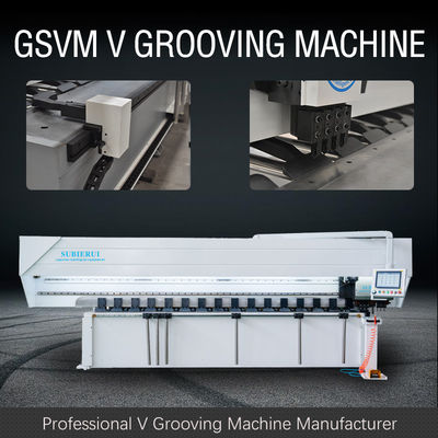 Machine de cannelure de la commande numérique par ordinateur V multiple à grande vitesse de taille de machine de coupeur de cannelure de V