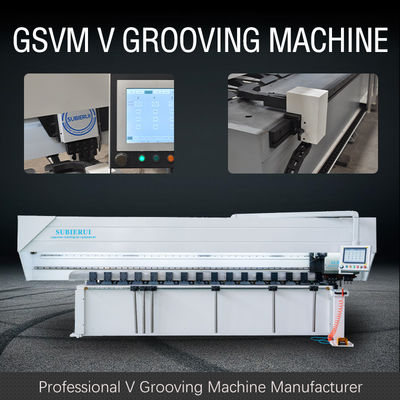 machine de cannelure de la commande numérique par ordinateur V de 4000mm pour le métal d'ornement cannelant la machine