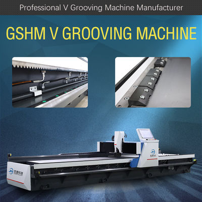 V horizontal automatique cannelant la machine pour la tôle cannelant la machine 1550