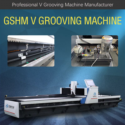 V horizontal automatique cannelant la machine pour la tôle cannelant la machine 1550