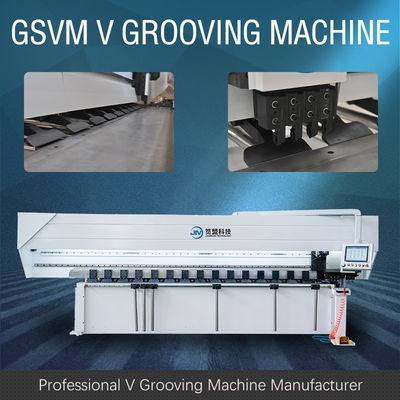 Machine de cannelure de la commande numérique par ordinateur V de précision pour la découpeuse verticale 1225 des appui verticaux V d'affichage