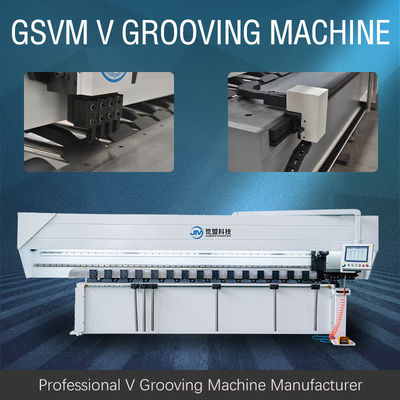Machine de cannelure de la commande numérique par ordinateur V de précision pour la découpeuse verticale 1225 des appui verticaux V d'affichage