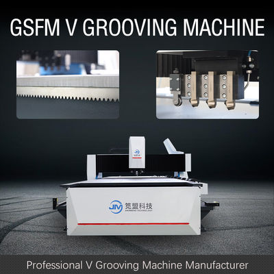 Machine de cannelure à quatre côtés efficace de V complètement automatique pour l'industrie de porte